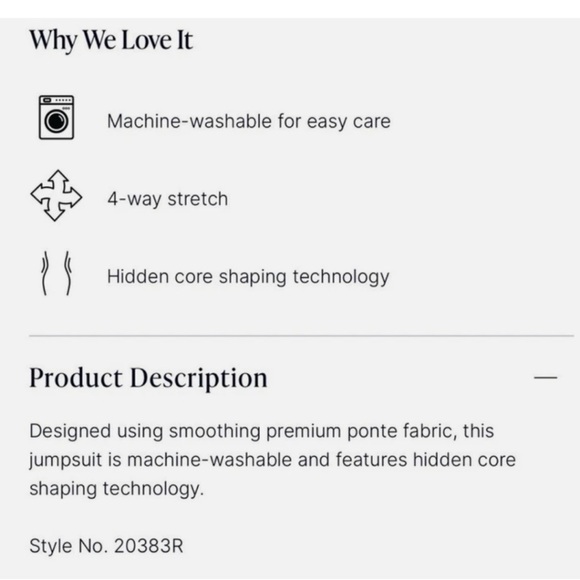 NWT Spanx The Perfect Sleeveless Jumpsuit Black XL - Picture 5 of 12